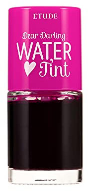Etude House Dear Darling Water Tint Strawberry Ade (21AD) | Bright Vivid Color Lip Tint with Moisturizing Pomegranate & Grapefruit Extract to Hydrate your Lips