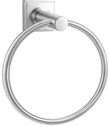 New Lon0167 304 Edelstahl-Badetuch-Ring-Aufhänger gebürstet(304 Stainless Steel Bathroom Towel Ring Hanger Brushed Finish