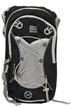 Elementerre - Elementerre Dyoter 18 Rucksack 18 l + Trinkbeutel – Schwarz – Schwarz – Single – Schwarz – Schwarz