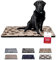 HS-Hundebett® Hundedecke L (75x115 cm) – rutschfest & gemütlich Dank 3 cm Füllung – Perfekt fürs Sofa, Auto & Hundebox – Pfote Beige, Made in DE