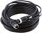 Multibao Car Video 4-Pin Aviation Extension Cable Waterproof Shockproof for CCTV Rearview Camera Truck Trailer Camper Bus Motorhome Vehicle Backup System (5M)
