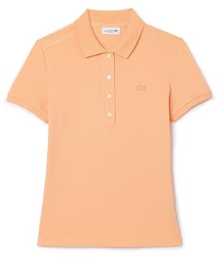 Polo da donna elasticizzata Lacoste in piqué