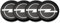 AFSNT 4 Stück Auto Rad Nabenkappen Aufkleber für Opel Corsa Insignia Astra Antara Meriva Zafira 56mm,Radnabenkappen Logo-Aufklebern Wasserdicht Staubdicht Nabendeckel Radnabenabdeckung