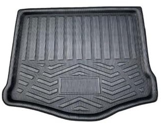 Bandeja Maletero para Ford para Focus para Mk3 2012 2013 2014 2015 2016 2017 2018 Hatchback Coche Maletero Trasero Revestimiento Carga Maletero Suelo Alfombra Esteras Funda Maletero Coche