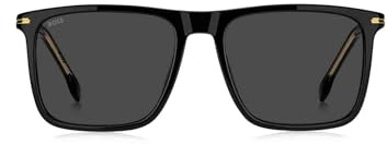 Boss 1750/G/S Black/Grey 56/18/145 men Sunglasses