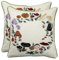 Tosleo 2er Set Kissenbezug 45 x 45 cm Frühlings Pilz Garten Kissenbezüge Kissenhülle Kissen Dekorative Modern Zierkissenbezüge für Sofa Schlafzimmer Auto Bauernhaus Wohnzimmer Zuhause Deko