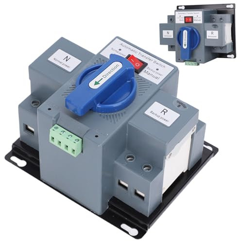 Interruptor de transferencia automático 110V Divedora del generador de potencia Interruptor de transferencia de 50Hz/60Hz Herramienta