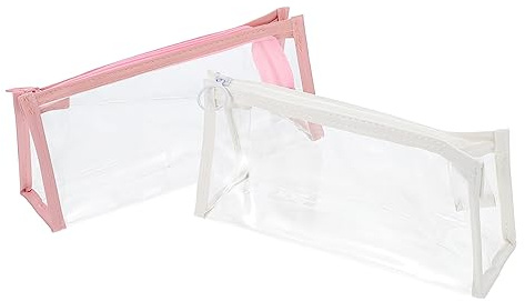 NUOBESTY 2stücke Bleistiftbox Aus Hochwertigem Material Für Studenten Mit Platz Für Stifte Bleistifte Lineale Notizen Und Radiergummis Zum Organisieren Und Tragen in Schultasche Rucksack