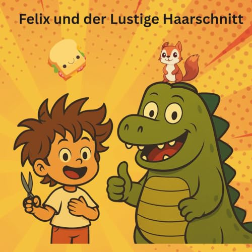 Felix und der Lustige Haarschnitt: Eine niedliche und lustige Geschichte über einen kleinen Jungen, der sich die Haare schneiden lässt