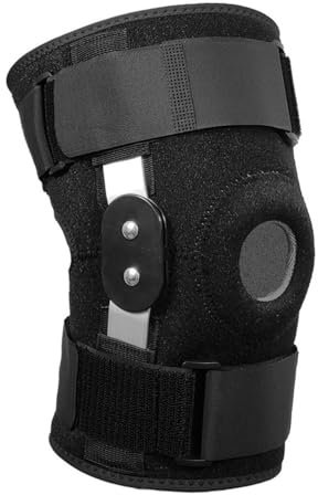 XFSRG Rodilleras Menisco y Ligamento Deportivas con Soporte Máximo para Rodilla Rodillera Rotuliana Ajustable para Atletas y Recuperación