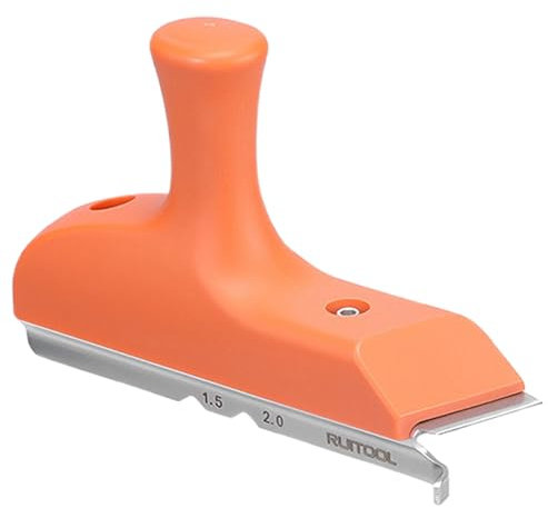 Holdes Recortadora de Cantos - Recortadora Portátil para Carpintería | Herramienta Ergonómica para Suelos, Armarios, Muebles y Trabajos de Carpintería