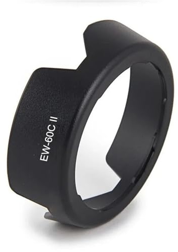 Kompatibel for Canon 550D/600D/650D EF-S 18–55 mm – 58 mm EW-60C II Reversible Gegenlichtblende
