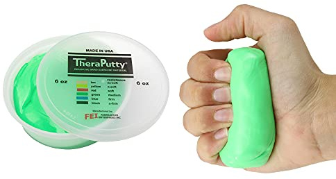 CanDo Theraputty - Therapie-Knetmasse - 170 g - Grün - (medium)