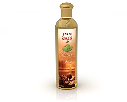 Camylle - Fragancia Sauna Eucalipto - A base de Aceites Esenciales Puros y Naturales para Sauna - Respiratorio con aromas frescos y penetrantes - 500ml