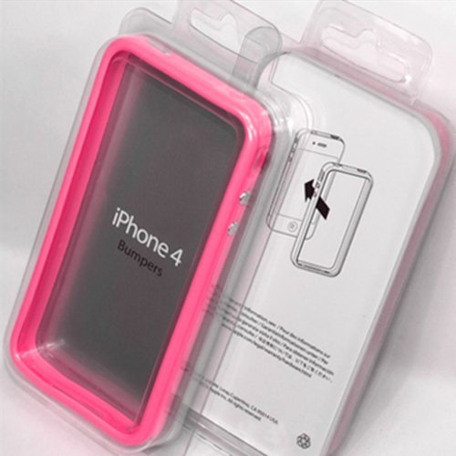 Bumper / Schutzhülle für IPhone 4 / 4s in rosa / pink