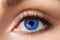 Zoelibat Eyecatcher 84063141-628 - Farbige Kontaktlinsen, 1 Paar, für 12 Monate, Blau, Karneval, Fasching, Halloween