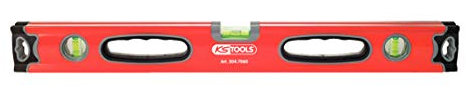 KS Tools 204.7100 Aluminiumprofil-Wasserwaage,1000mm,Rohrnivellierung