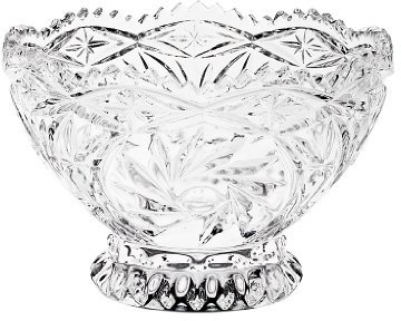 Schale Obstschale Salatschüssel Marina Transparent D 16 cm Kristall