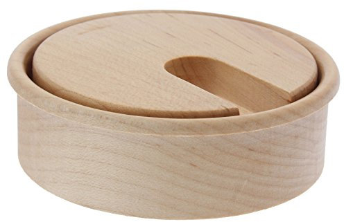 ToniTec Cache-câble en bois d'érable laqué Ø 80 mm