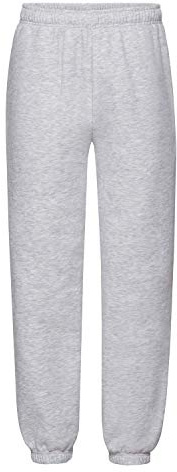 Fruit Of The Loom Boys’ Gym Trousers - Grey - 12-13 Years