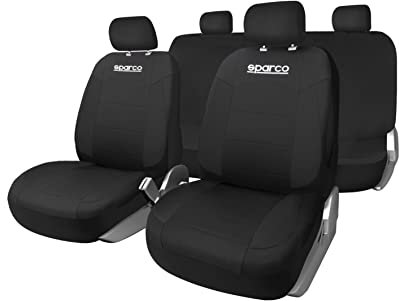 Sparco Strada Abdeckungsset Schwarz