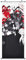 CoolChange Großes Rollbild/Kakemono aus Stoff Poster, 100x40cm, Motiv: Akatsuki