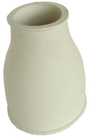 SOMATHERM FOR YOU, Cône WC en caoutchouc 35-65 mm - Raccordement et étanchéité cuvettes WC - Dimensions Ø35 mm - Idéal pour eau sanitaire - Finition blanche - Type Cône WC