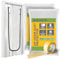 BLOSTM Dust Door Cover with Zip - 2 Pack Clear Door Protector, Plastic Dust Sheet, Door Curtain U Shaped Zipper Easy Installation (112cm x 220cm)
