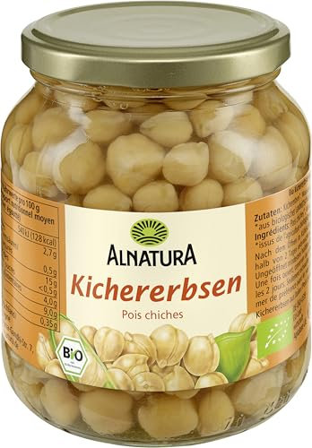 Alnatura Kichererbsen, 1 x 330 g, Abtropfgewicht 220g
