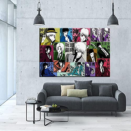 104Tdfc 1 Teile Bild Auf Leinwand Leinwandbilder Anime-Gintama-Charakter Wandkunst Tapete Dekorative Wandbild Für Wohnzimmer Home Decor Geschenk