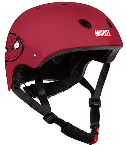 Seven Polska Unisex Jugend Spiderman Sporthelm, Mehrfarbig, Einheitsgröße