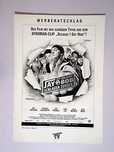 Jay und Silent Bob schlagen Zurück - Kevin Smith - Jason Mewes - Werberatschlag
