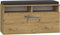 CDF Schuhschrank Mit Sitzbank Schuhbank Garderobenbank Holzoptik Artisan Eiche - Riva