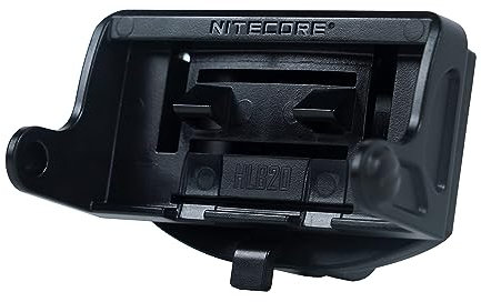 Nitecore HLB20 + HMB1S Support de phare + support de casque de sport pour lampe frontale NU21 NU25 UL pour montage GoPro