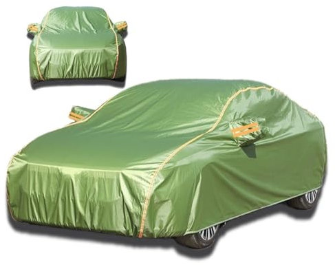 wasserdichte Autoplane für Peugeot 207 | Allwetter-Autoabdeckung für den Außenbereich, Windschutzscheibe, Winddicht, flammhemmend, wärmeisolierend, vollständige Autoabdeckung