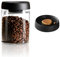 La Llareta 900ml Food Storage Canister, Airtight Coffee Canister, Clear Glass Storage Jar, with ABS Lid, for Coffee, Spices, Sugar, Biscuits, Candies