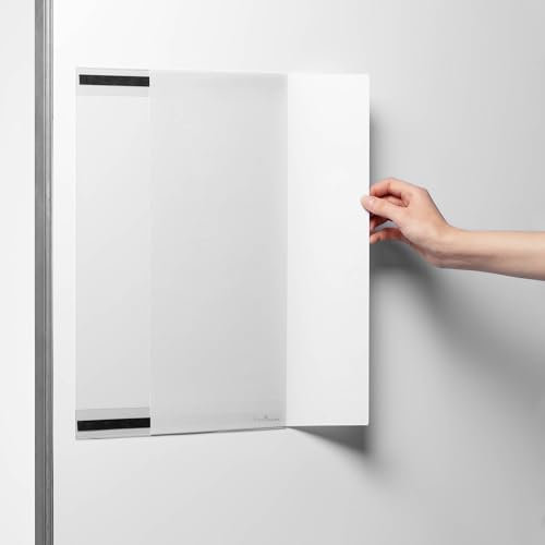 Durable Infohalter rPET A3 magnetisch, aus recyceltem PET, transparent, 5 Stück, 504919