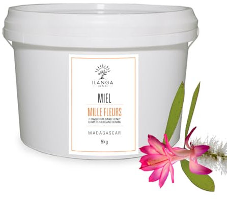 Miel de Mille Fleurs 5Kg | Ilanga Nature | Madagascar |