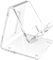 Phone Stand Holder - Clear Acrylic Mobile Phone Stand, Desk Phone Cradle | Transparent Acrylic Smartphone Holder, Desktop Mobile Stand, Tablet and Smartphone Display Stand, Cell Phone Dock for Desk