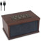 Altavoces Bluetooth y Reproductores de Sueño de Madera, Máquinas Recargables de Ruido Blanco Bluetooth con Control de Volumen y Cronómetro, Adecuadas Para Viajar, Relajarse y Mejorar el Insomnio