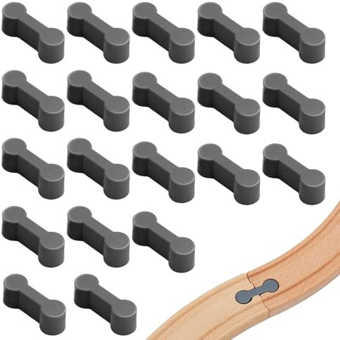 20 Stück Kunststoff Holzeisenbahn Verbindungsstücke, Holzeisenbahn Zubehör Verbinder Universal Holzschienen Eisenbahn Adapter, Holzschienen Eisenbahn Verbinder für Spielzeugeisenbahnen
