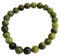 Gemstone Bracelet for Unisex - Stretch Beaded Bracelet - Healing Stone Jewelry - Lucky Charm Bracelet - Yoga Meditation Bracelet - precious stone bracelet Gift - 8mm (Green Jade)