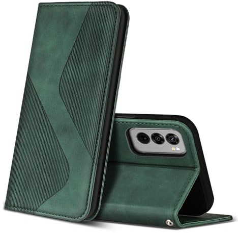 ZONNAVI Cover per Oppo Reno 12 PRO 5G, Flip Custodia Pelle PU con [Slot Cart] [Supporto Stand] [Magnetica], Cover a Libro Portafoglio per Oppo Reno 12 PRO 5G (Verde)