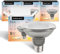 SINCELIGHT PAR30s LED-Glühbirne mit E27 Sockel, mit 38° Optischem Reflektor, 8W, Reiche Farbe RA≈95, Umschaltbar von Warmweiß auf Kaltweiß, 1050 Lumen Äquivalent zu 100W Halogen, Packung mit 4