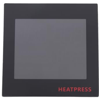 Lonrtesw Controlador de Temperatura de Estampado en Caliente con Temporizador y Función de Contador, Alarma de Tiempo, Máquina de Prensado en Caliente, Termostato Negro