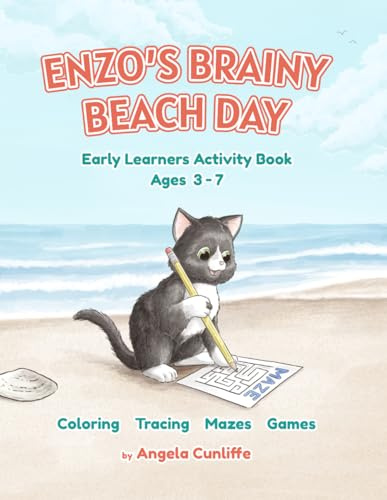 Enzo's Brainy Beach Day Early Learners Activity Book