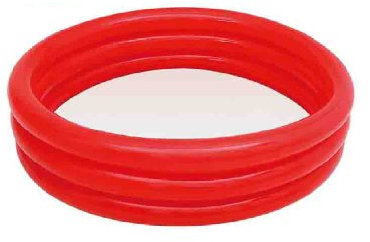 Bestway 51024 3-Ring Paddling Pool 102 x 25 cm Assorted Colours