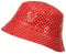 Toutacoo, Regenhut Vinyl Wasserdicht Rot Erbsen