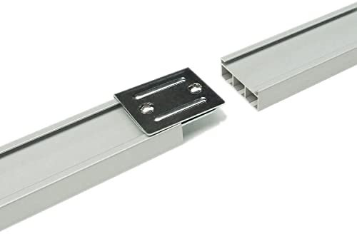 MADECOSTORE 1 Connexion pour Rail de Panneaux Japonais - P10 Métal