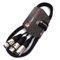 1 x Male XLR to 2 x Female XLR Microphone Splitter Lead/Combiner Mic Cable 1.5m